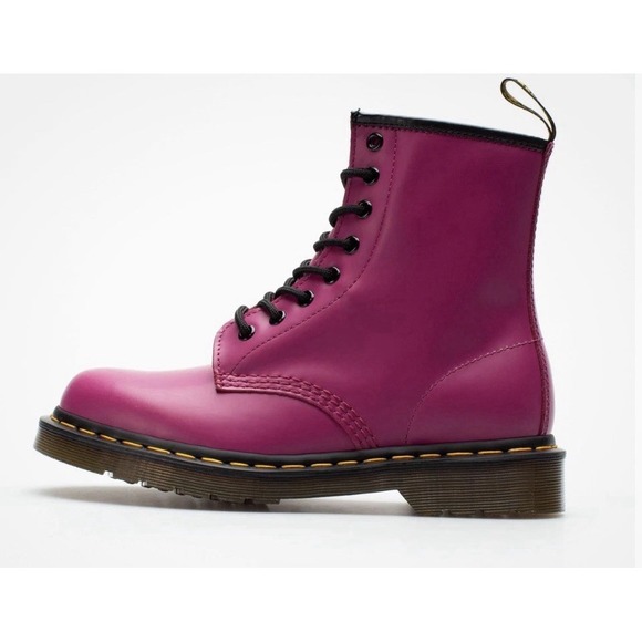 Dr. Martens 1460 Women's 8-Eye Pink Fuchsia Smooth Leather US Women's 6